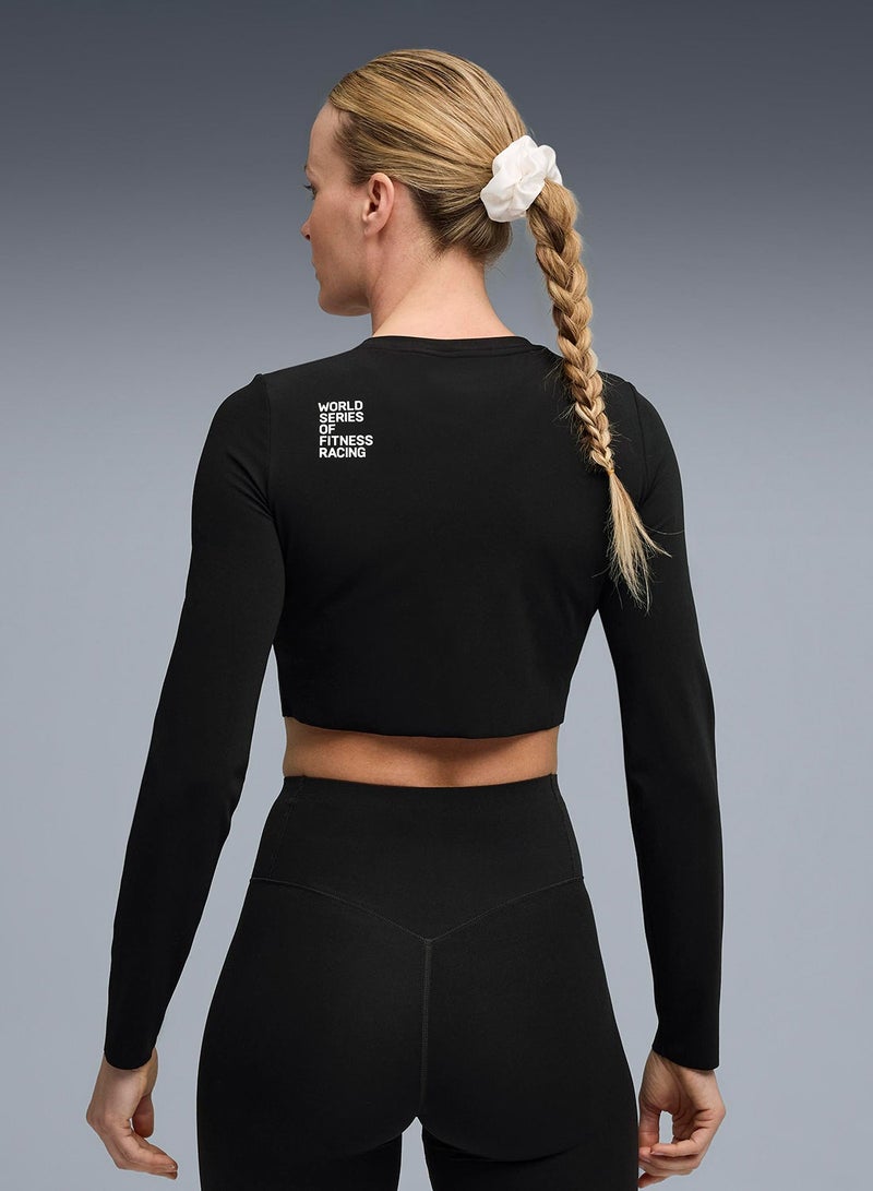 PUMA Hyrox Shapeluxe Cropped T-Shirt - Image 2